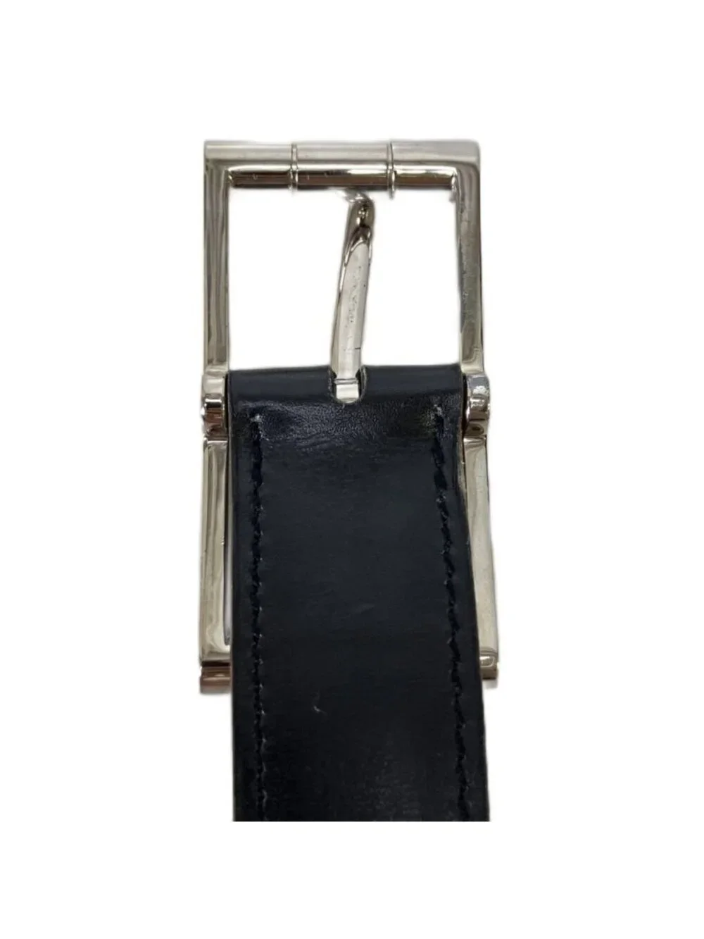 Hermes Leather Belt Single Type Blue